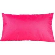 Buitenkussen 30x50 cm donkerroze vacuum verpakt