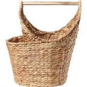 Opbergmand voor toiletpapier van waterhyacint - Hoogte 42 cm