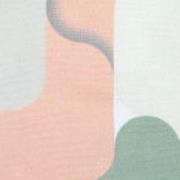 Sierkussen met paspel ca. 50x50 cm Grafi salmone (4 stuks)