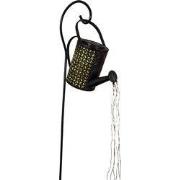 Gieter solar led 23,5x10x15 cm op stick zwart