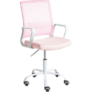 EASE - Bureaustoel - Pastelroze - Mesh