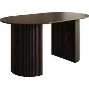 Meubella - Viento - Eetkamertafel - Zwart - 180x90x76 cm