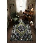 Picasso Paloma Vintage Vloerkleed - Multi / Groen - Laagpolig- 240x340...