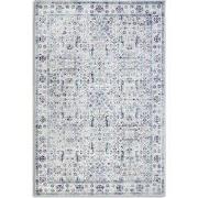 Elle Decoration Saveh Laagpolig Vloerkleed Creme Blauw- 160x230 CM