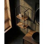 HEDIONDA - Badkamerrek - Zwart - IJzer