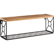 COMPRIDA - Badkamerrek - Zwart - IJzer