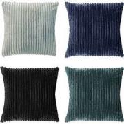 KUSSENSET - 4-delig - Corduroy Quartet - 45x45 cm - inclusief binnenku...