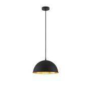 Lindby - Leya Hanglamp Black/Gold