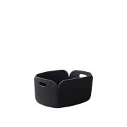 Muuto - Restore Basket Black Melange