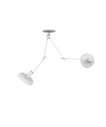 Grupa Products - Arigato Plafondlamp Dubbel Wit Grupa