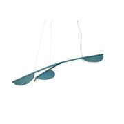 Flos - Almendra S3 Y Short Hanglamp Bay Blue Metallized