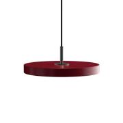 UMAGE - Asteria Mini Hanglamp Ruby Red/Black Top