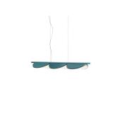 Flos - Almendra S3 Hanglamp Bay Blue Metallized