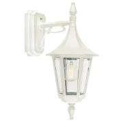 Norlys - Rimini/Milano Down Buiten Wandlamp met Hoekbeslag Wit