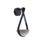 Lucande - Florka Buiten Wandlamp IP54 Dark Grey