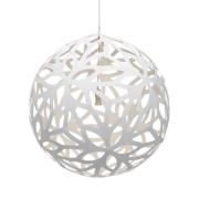 David Trubridge ltd - Floral Hanglamp Ø100 Wit 2 Kanten