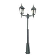 Norlys - Modena 2 Buiten Park Lamp Breed met Grondpin Zwart