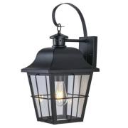 Lindby - Mertollio Buiten Wandlamp Black