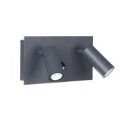 Lindby - Talniso 2 Buiten Wandlamp w/Sensor Anthracite