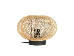 Lindby - Solvira Tafellamp Bamboo/Black