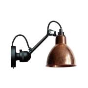 Lampe Gras - 304Sw Wandlamp Zwart/Raw Koper Lampe Gras