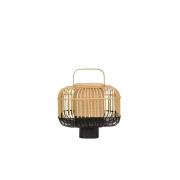 Forestier - Bamboo Square Taffellamp S Black