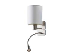 Lindby - Shajan Wandlamp Nickel/White