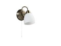 Lindby - Mael Wandlamp White/Antique Brass