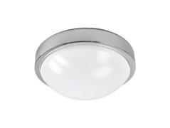 Lindby - Elucio Plafondlamp IP44 Opal/Chrome