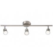 Nordlux - Avenue 3-Rail Plafondlamp Brushed Steel