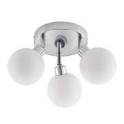 Lindby - Zaniba 3 Round Plafondlamp Chrome