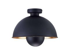 Lindby - Lya Plafondlamp Ø31 Black/Gold