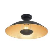 Lindby - Narisara Plafondlamp Ø40 Black/Gold