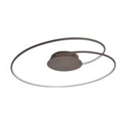 Lindby - Joline Plafondlamp Rust/Chrome