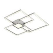 Lindby - Duetto 3 Plafondlamp Nickel