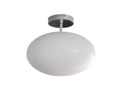 Lindby - Sonika Plafondlamp Satin Nickel/Opal White