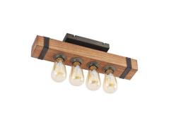 Lindby - Sverina Plafondlamp Brown/Black