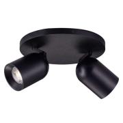 Arcchio - Brinja 2 Plafondlamp Short Round Black