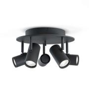 Belid - Tyson 5 Plafondlamp Black