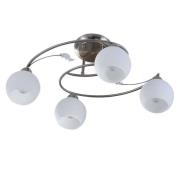 Lindby - Svean 4 Plafondlamp White/Nickel