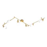 Lindby - Eleina 6 Plafondlamp Brass