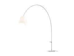 Luceplan - Lady Costanza VloerLamp met Dimmer Wit/Aluminium