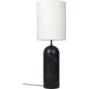 GUBI - Gravity XL High Vloerlamp Black Marble/White