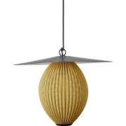 GUBI - Satellite Buiten Hanglamp Ø22 Mustard Gold/Black