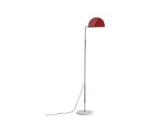 DCWéditions - Mezzaluna Vloerlamp White Marble/Red