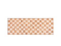 ferm LIVING - Check Wool Jute Runner 70x180 Off-white/Natural