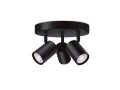 WiZ - Imageo 3 Plafondlamp Round RGB Black