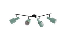 Lindby - Ovelia 4 Plafondlamp Green/Black