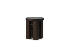 Normann Copenhagen - Fyr Stool Dark Bruin