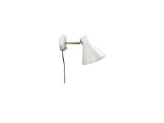 DybergLarsen - Sleep Wandlamp Shiny White/Antique Brass